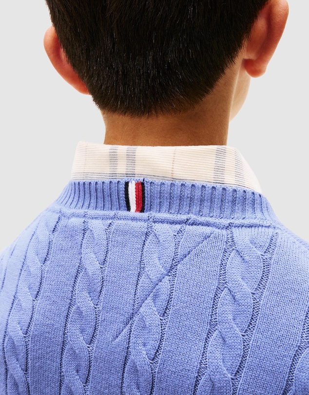 Tommy Hilfiger - Cotton Cable Sweater - Kids