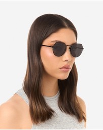 Hawkers Co - HAWKERS - Black AURA Sunglasses for Men and Women UV400