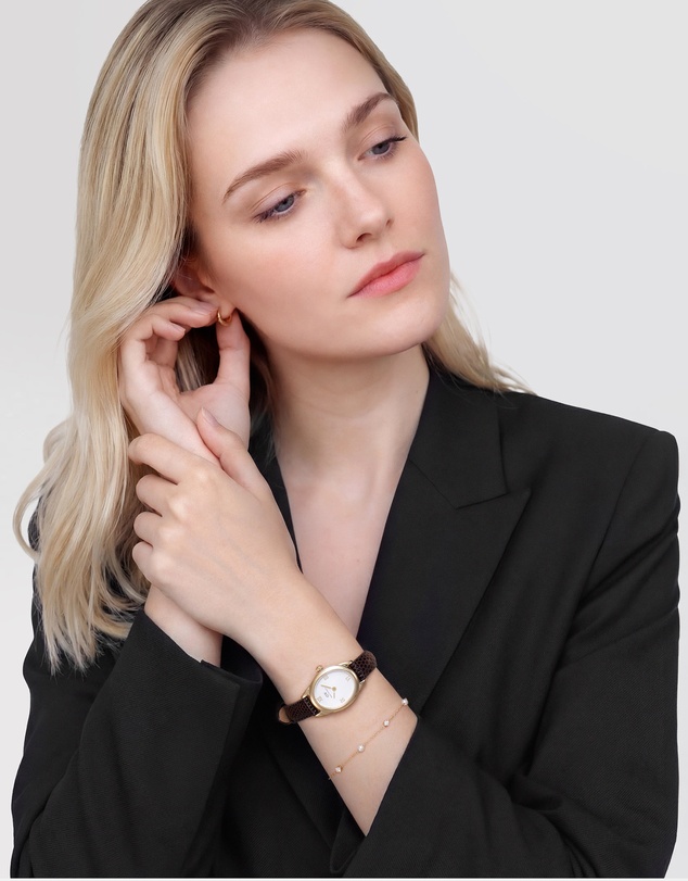 Daniel Wellington - Ophelia Mini Lizard Guilloché