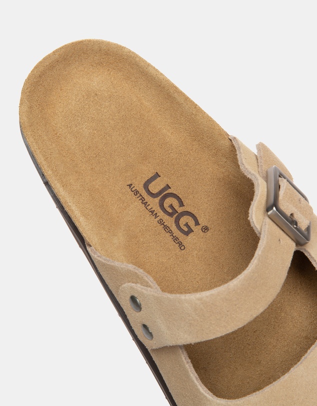 EVERAU - Australian Shepherd Ugg Brikon Cow Suede Upper Loafer Oxfords Flats