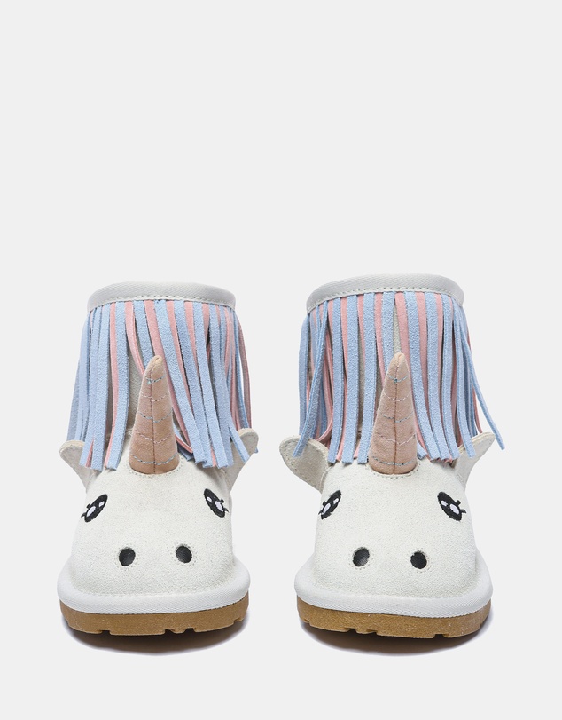 EVERAU - EverAU Ugg Unicorn Kids Plus Cow Suede Upper UGG Boots