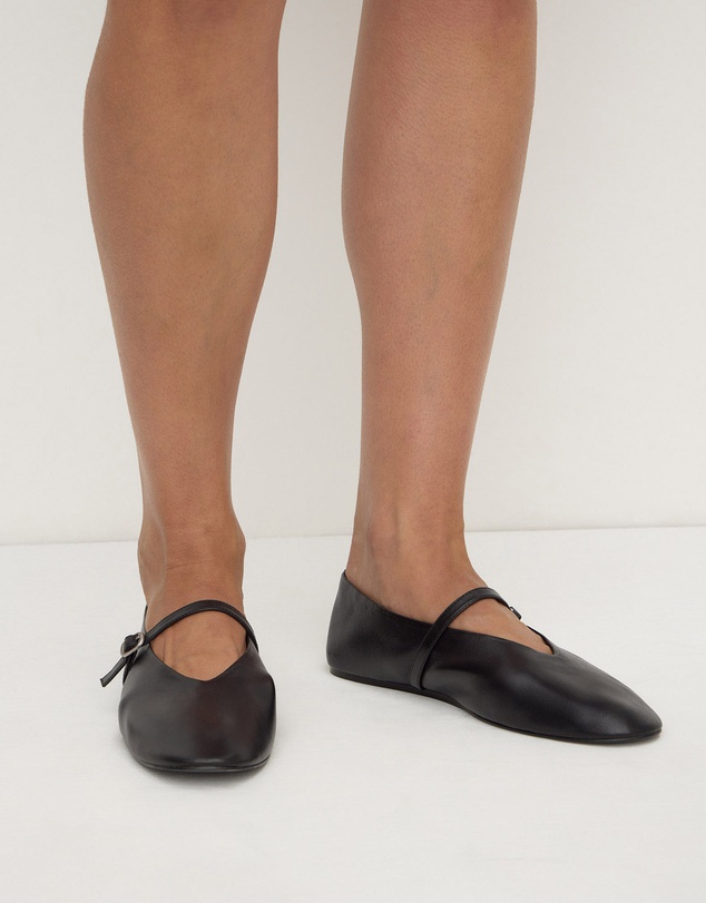 Assembly Label - Millie Leather Ballet Flats