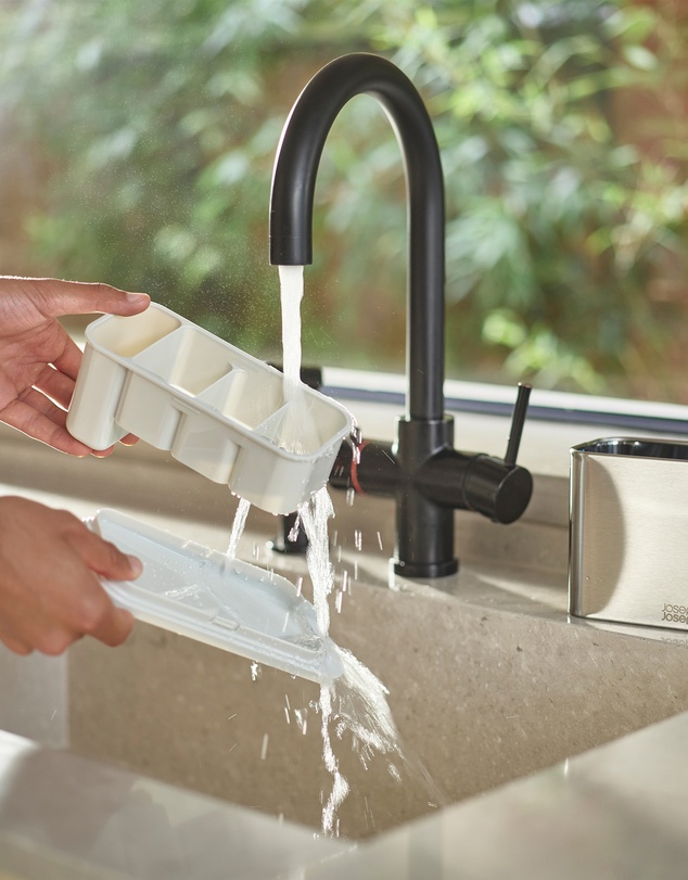 Joseph Joseph - Surface™ Stainless Steel Cutlery Drainer (Stone)