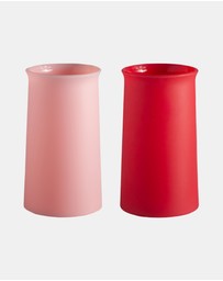 porter green - stegg | silicone unbreakable highball glasses