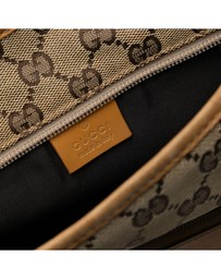 Pre-Loved by Azura Reborn - Pre-Loved GG Canvas Web Shoulder Bag