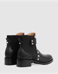 Belle & Bloom - City Lights Leather Ankle Boot