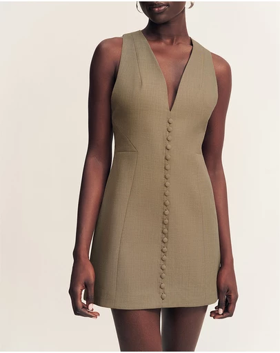Shona Joy - Asher Fitted Mini Dress