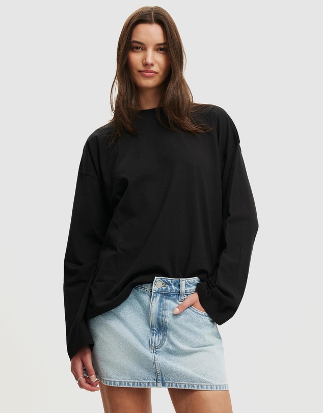 Cotton On - Original Denim Mini Skirt