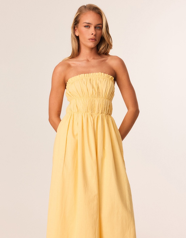 SNDYS - Ines Strapless Maxi Dress