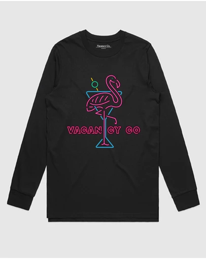Vacancy Co - Flamingo Club Long Sleeve - Youth