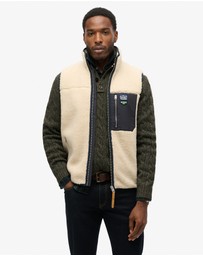 Superdry - Vintage Retro Fleece Gilet