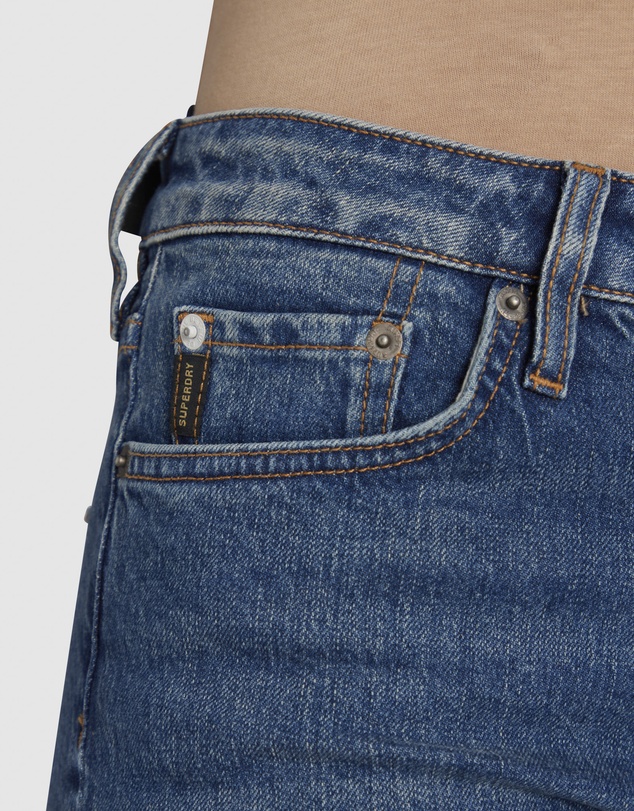Superdry - Organic Cotton Mid Rise Slim Jeans
