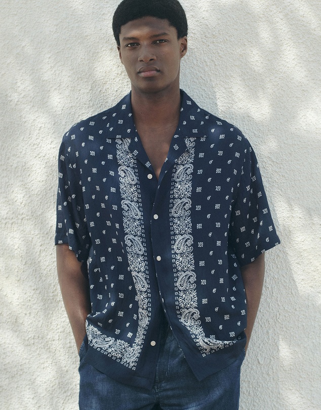 M.N.G - Bandana Shirt