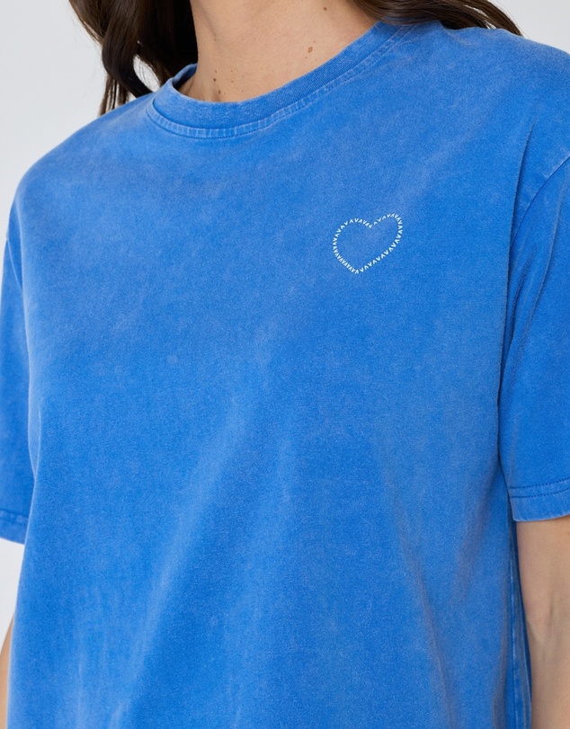 ALEXANDRA - Hearty T-Shirt Blue