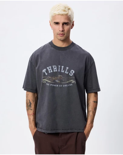 Thrills - The Power Of Dreams Oversize Box Crop Tee