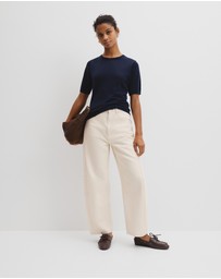 Country Road - Merino Short Sleeve Knit T-shirt