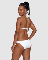 Polo Ralph Lauren - Logo Icons Embroidered String Halter Triangle Bikini Top
