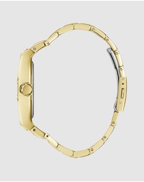 GUESS - Guess Phoenix Gold Tone & Green