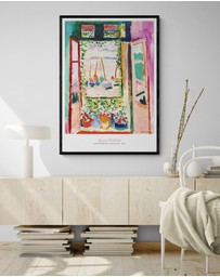 Inka Arthouse - Open Window by Henri Matisse Art Print