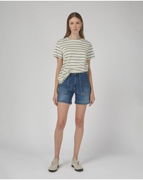 DRICOPER DENIM - Zaplin Rodeo Blue Denim Shorts