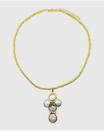 Miz Casa and Co - Thalora Pearl Necklace