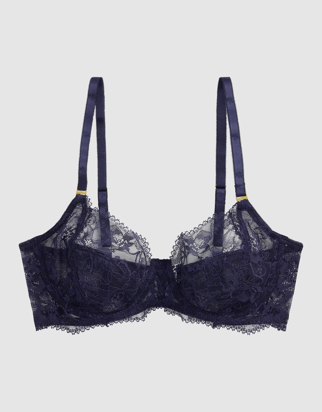 Lauren by Ralph Lauren - Lauren Lace Wired Full Coverage Unlined Lace Bra