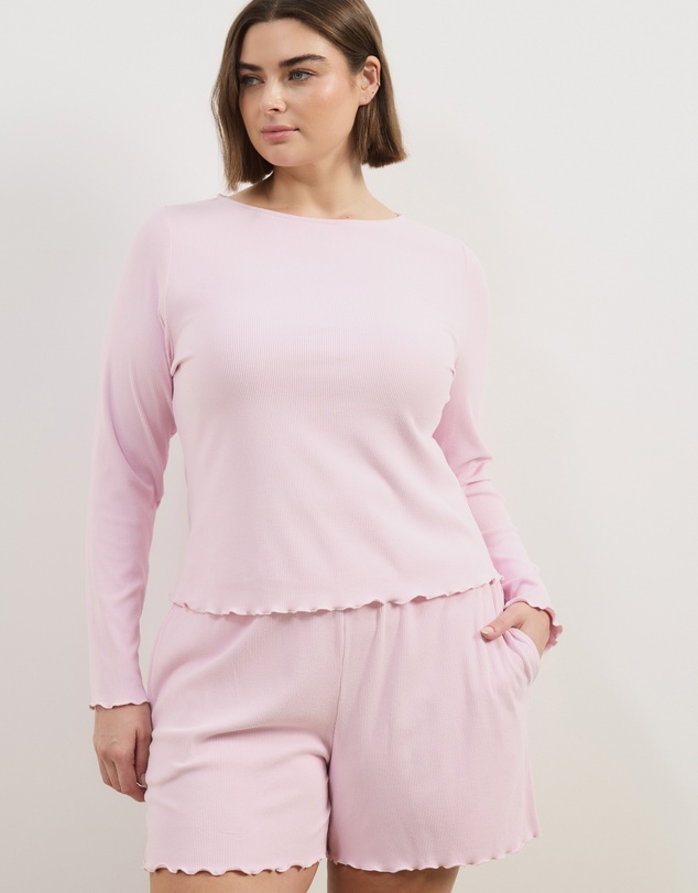 Atmos&Here Curvy - Karli LS Pyjama Set