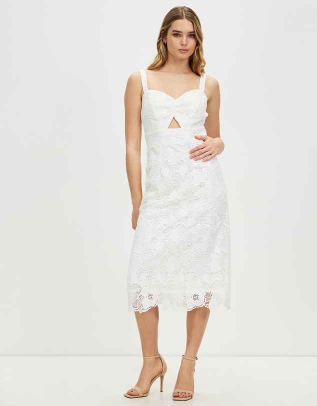 Romance by Honey and Beau - Paris Midi Dress