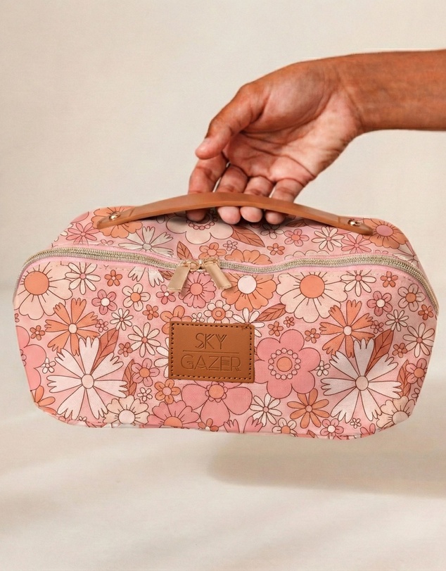 Sky Gazer - Toiletry Bag - Flower Power