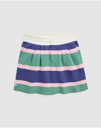 Polo Ralph Lauren - Striped Cotton Terry Rugby Skirt - Teens