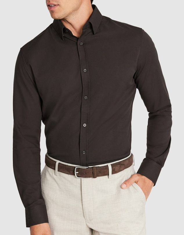 Tarocash - Eyre Slim Stretch Bamboo Shirt