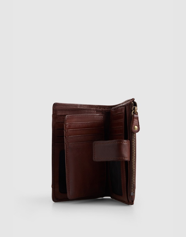 Evity - Ava Leather Medium Tab Wallet