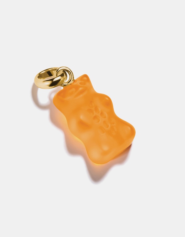 THOMAS SABO - THOMAS SABO Connect Charm Goldbear in orange