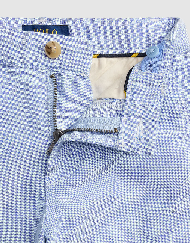 Polo Ralph Lauren - Belted Cotton Oxford Shorts - Babies-Kids