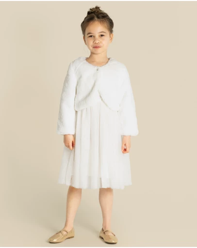 Designer Kidz - Sarah Faux Fur Jacket
