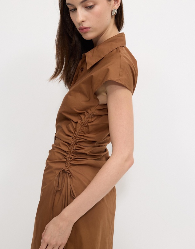 Calli - Luna Cap Sleeve Midi Dress