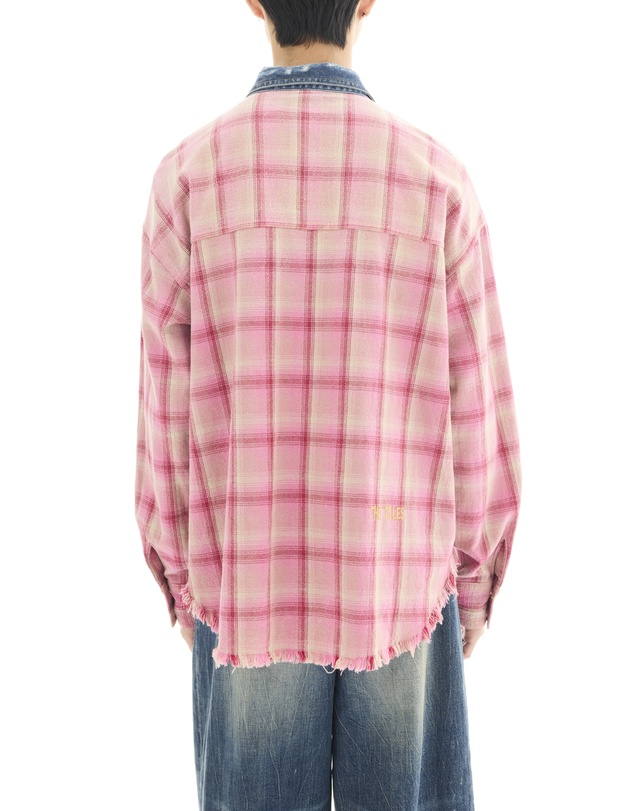 THE TALES - Utility Flannel And Denim Shirt
