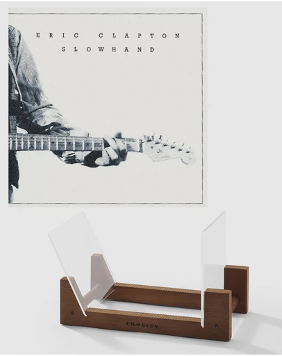 Universal Music - Eric Clapton Slowhand 35th Anniversary - Vinyl Album & Crosley Record Storage Display Stand