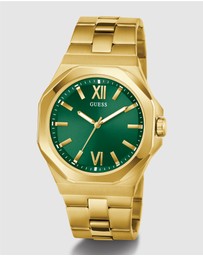 GUESS - Guess Men's Gold Tone 41.5mm Analogue Watch