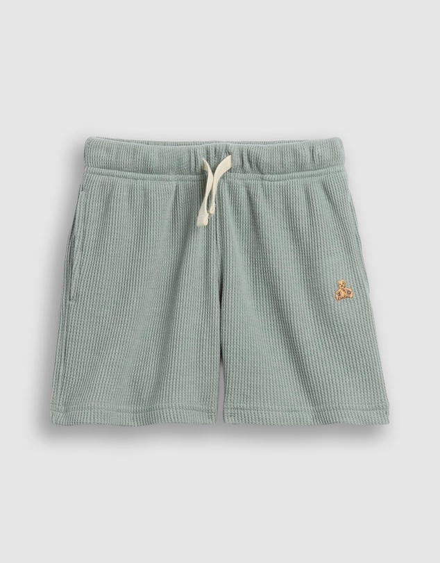 GAP - Brannan Heavy Waffle Icon Shorts - Babies-Kids