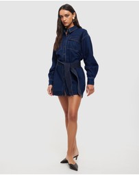 Lioness - Eighties Denim Dress