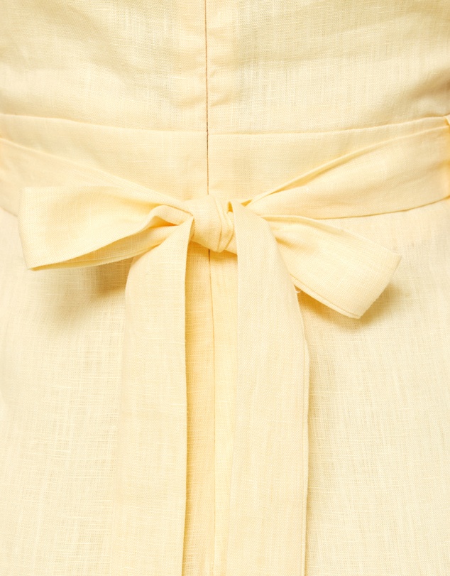 AERE - Mysa Linen Mini Dress