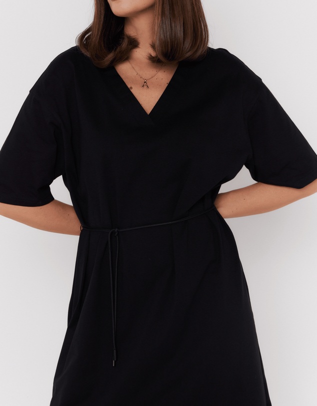 ALEXANDRA - Nix Midi Dress Black