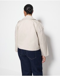 Commonry - Melissa Cropped Trench