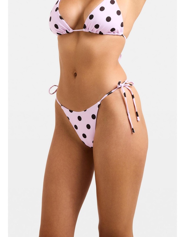 Subtitled - Tie Side Skimpy Bikini Bottom
