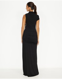 Dazie - Muse Asymmetric Maxi Dress