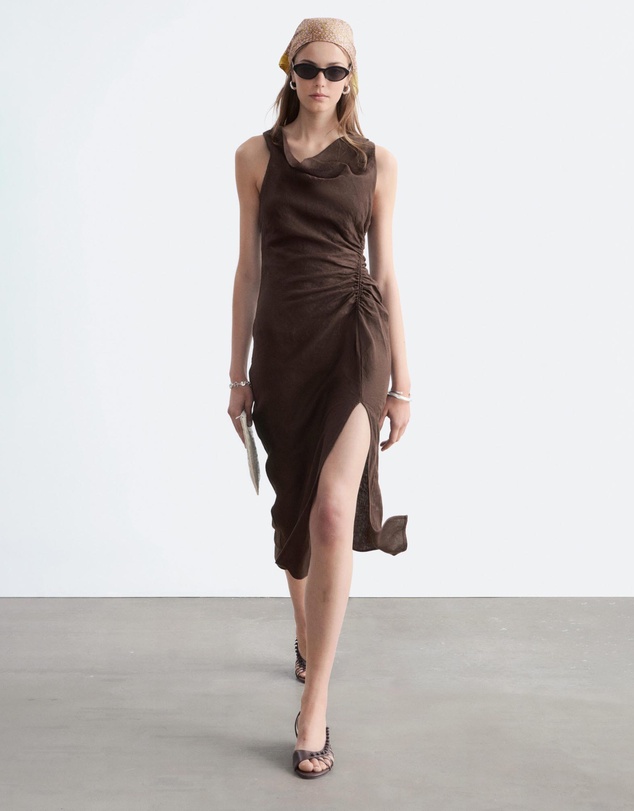 & Other Stories - PA Nelly Midi Linen Dress