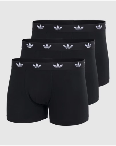 adidas Originals - 3 Pack Comfort Flex Cotton Trunk Underwear