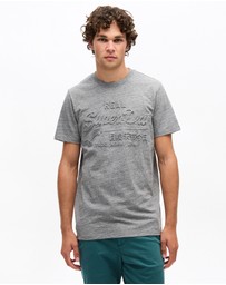 Superdry - Vintage Logo Embossed Tee
