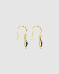 Ichu - Opal Trio Earrings Gold